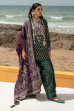 Khaadi Fabrics 3 Piece Suit Printed Embroidered KhaddarShawl BK231001 Winter Collection