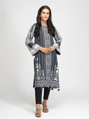 Salitex Lawn Shirt Black & White Bw 00043 Summer Collection 2021