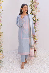 Zellbury Heather Blue Eid Lawn 2022