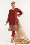 Khaadi Bme22204 Rust Summer Collection 2022
