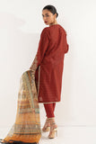 Khaadi Bme22204 Rust Summer Collection 2022