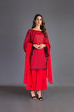 Bareeze Cross Stitch 1 Bnl1055 Red Dress