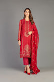 Bareeze Needle Work Bnl1211 Maroon Dress