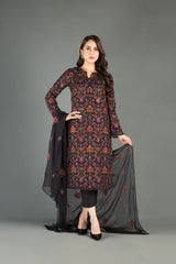 Bareeze Mehal Range Bnl1231 Black Dress