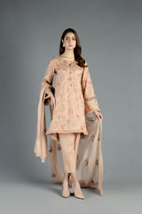 Bareeze Mah E Rooh Bnl1238 Brown Dress