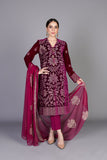 Bareeze Mughal Ispirered Bnl1268 Shocking Pink Dress