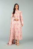 Bareeze Bnl1527 Pink Winter Karandi