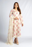 Bareeze Bnl1616 Cream Eid Dress
