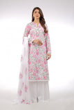 Bareeze BNL1943 White Spring Summer Casual Collection