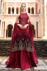 Bareeze BNL1966-Maroon Festive Embroidered Formal Collection