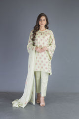 Bareeze Florence Range 1 Bnl957 Green Dress