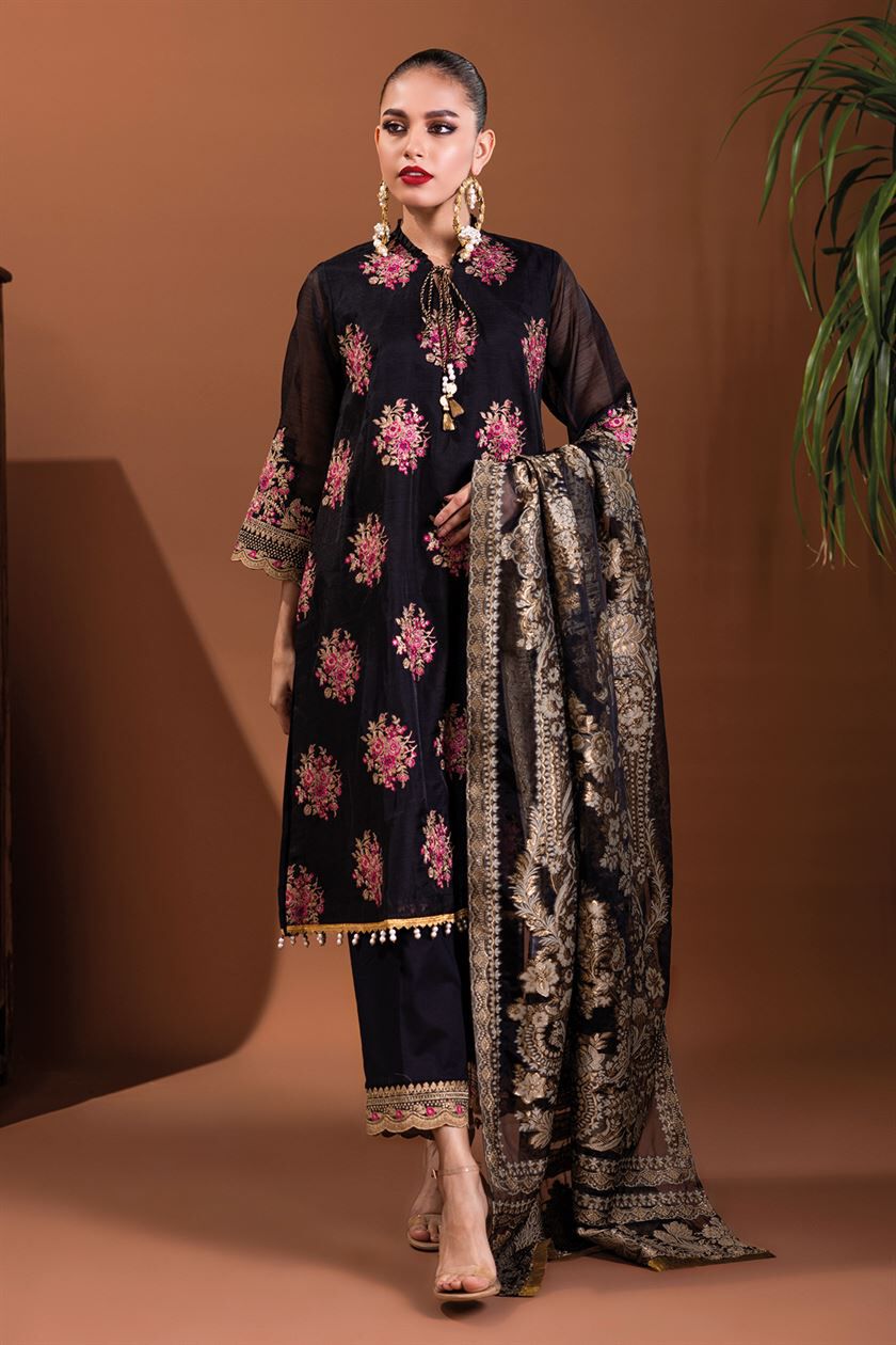 Khaadi BPO230602 Black The Formal Edit Sara Clothes Khaadi BPO230602 Black The Formal Edit Sara Clothes