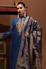 Khaadi BPO230603 Blue The Formal Edit