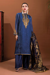 Khaadi BPO230603 Blue The Formal Edit