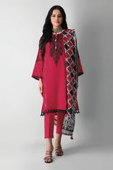 Khaadi Bvc21303 Pink Autumn Collection 2021