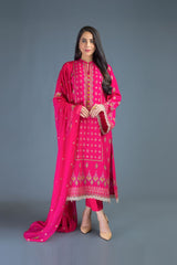 Bareeze Majestic Empire Ch3108 Pink Dress