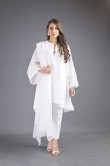 Bareeze Classic Beauty Ch3232 White Dress