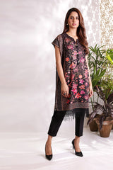 Bareeze Floral Artisty 1 Ch3234 Black Dress