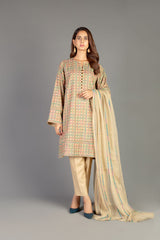 Bareeze Gulsim Ch3334 Beige Dress