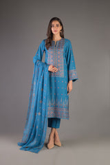 Bareeze Ethnic Wave Ch3350 Ferozi Dress