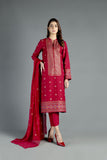 Bareeze Ethnic Dusk Ch3356 Maroon Dress