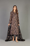 Bareeze Floral Harmony 1 Ch3366 Black Dress