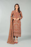 Bareeze Ch3682 Brown Winter Karandi