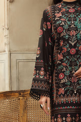 Bareeze CH3802 Black Summer Embroidered Lawn