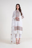 Bareeze Ch3807 O White Eid Dress