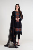 Bareeze Ch3808 Black Eid Dress