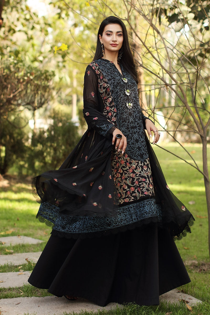 eid dress Bareeze Ch3818 Black Eid Dress – Sara Clothes
