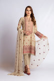 Bareeze Ch3824 Brown Eid Dress
