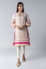 Khaadi CTP20213 BEIGE Pret 2021