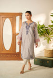 Dhanak DC 2090 Off White 2pcs Embroidered Kurta With Trouser Festive Eid RTW 2022