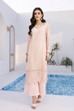 Azure Decent Lilly Chiffon Embroidered Ensembles