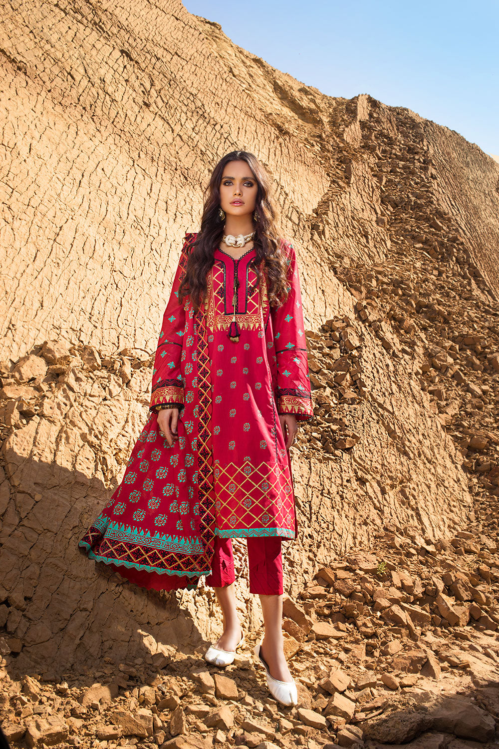 Gul Ahmed Cl-1116 Roselene Collection  2021