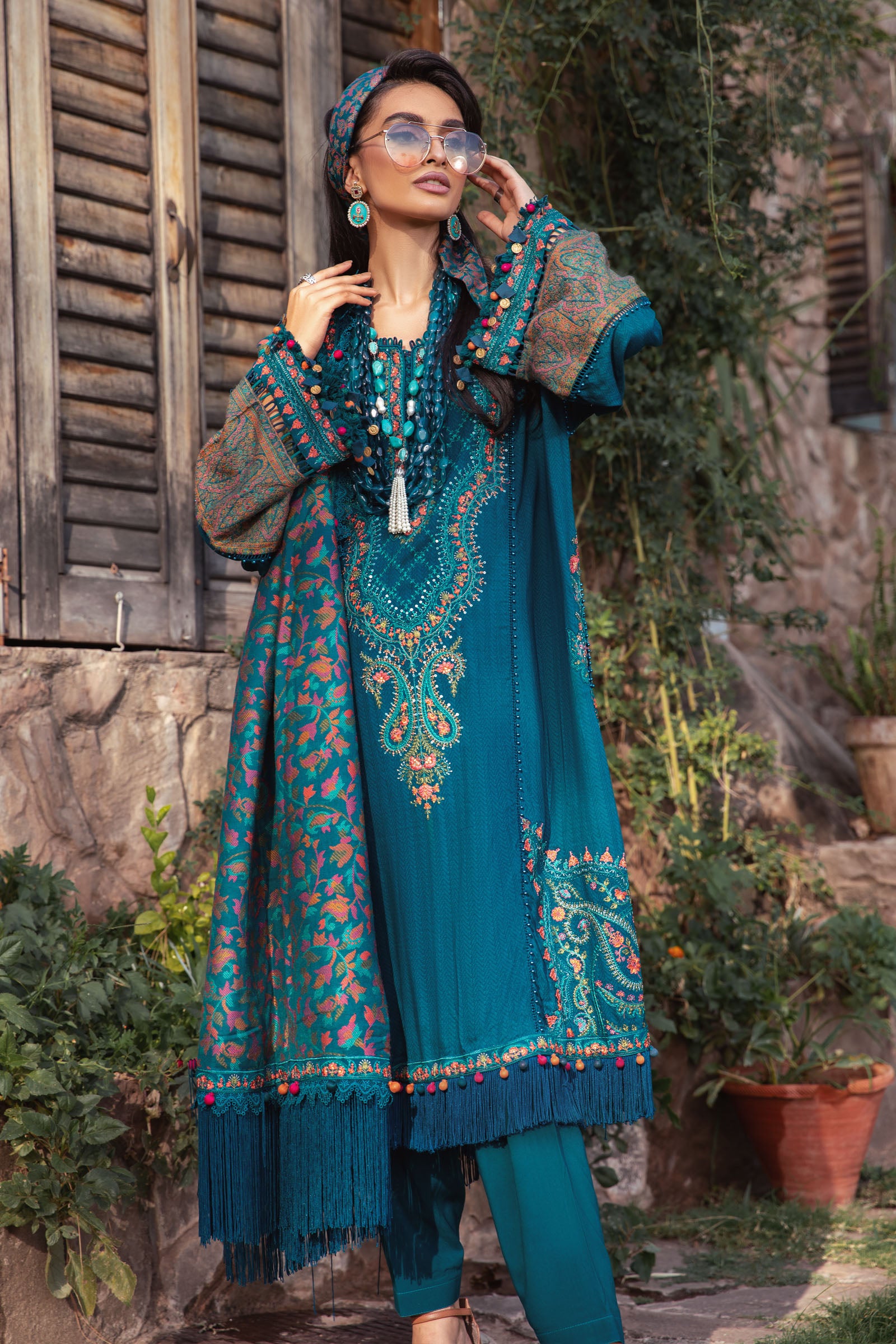maria b winter dresses Winter Luxe '25 by Maria B