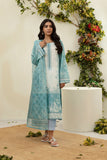 Dhanak DU-3138 C-green Printed Lawn Everyday Basics Lawn Collection