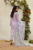 Dhanak DU-3140 Purple Embroidered Lawn Everyday Basics Lawn Collection