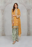 Suit Mustard DW-EA21-10 Maria B Casual Eid Collection 2021