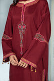 Maria B DW EA22 65 Maroon   Eid Casual Wear RTW 2022