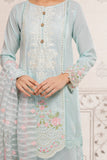 Maria B Light Blue DW-EF22-03 Eid Pret 2022 Online Shopping