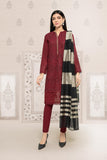 Maria B Maroon DW-EF22-41 Eid Pret 2022 Online Shopping