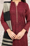 Maria B Maroon DW-EF22-41 Casual Lawn Prets 2022