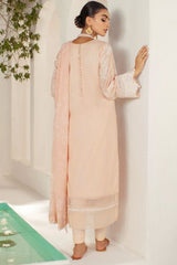 Alkaram ED 01A 22 2 Salmon Meraki Embroidered Lawn 2022