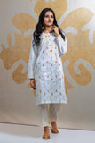 Eete21104 White  Khaadi Ready to Wear 2021
