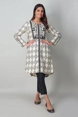 Khaadi EETPE20401 BEIGE Pret 2021