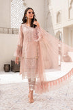 Maria B EL-21-06-Nude Pink Lawn Eid Collection 2021