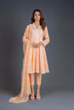 Bareeze Art Of Chikankari Er665 Peach Dress
