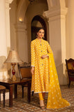 Bareeze Expressional Chikankari Er678 Yellow Dress